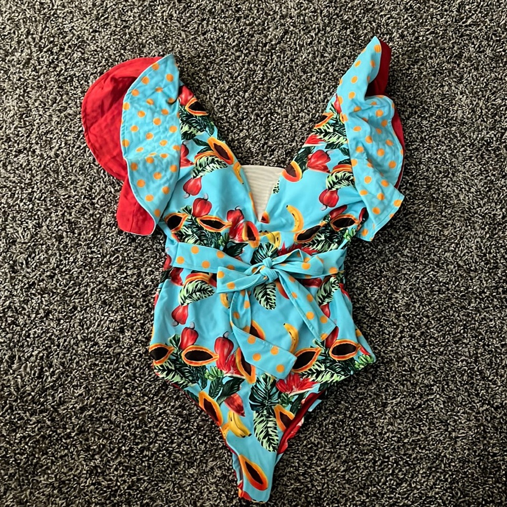 Flaxmaker one piece bathing suit